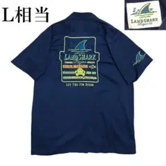 LANDSHARK MARGARITAVILLE 半袖ワークシャツ 古着 L相当