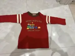 赤 長袖 Tシャツ 95cm