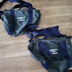 L.L.Bean ショルダーバッグ 2個セット オリーブグリーン