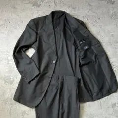 希少 美品 大きいサイズ FARIANI スーツ セットアップ BE7 グレー