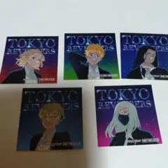 東京リベンジャーズ　アニメイト特典　ミニシール佐野万次郎　場地圭介