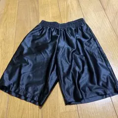 バスパン ハーフパンツ バスケットボール バスケ 160 黒 ブラック