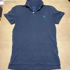 American Eagle Outfitters ブラックポロシャツ S