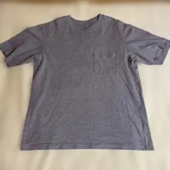 UNIQLO グレー 半袖シャツ Mサイズ