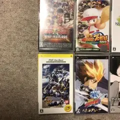 PSPゲームセット（多彩なタイトル）8本