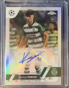 Topps chrome auto REBEIROサインカード　ルーキー