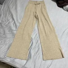 UNIQLO 完売色 リブパンツ M 未使用