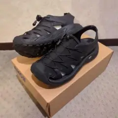 【新品】AMOJI アモジ スポーツサンダル ブラック 25.0