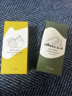 新品★N organic HOME バスミルク 2本セット