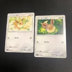 【ポケモンカード】絶版！超貴重　イーブイ　神イラスト　２種類セット