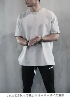 PVOT STREET T-SHIRT ライトグレー XL