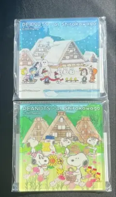 スヌーピー　マグネット 飛騨　岐阜　白川郷 2個セット
