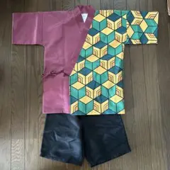鬼滅の刃 冨岡義勇 甚平 ナイトウェア140