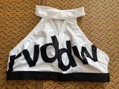 rvddw クロスバック トップス Mサイズ ホワイト
