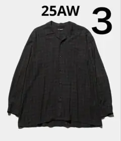 OP COLLLAR SHIRTS RAYON強撚 BRCHECK 25AW