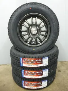 送料込み★国産スタッドレス★145R12セット★軽バン軽トラ・キャリー・エブリー
