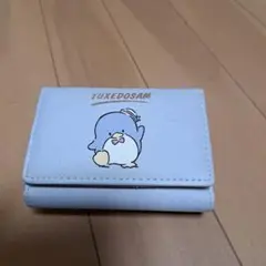 サンリオ　タキシードサム 財布 水色