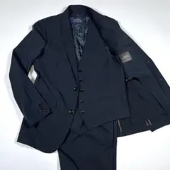【美品】ナノユニバース　トラベルスーツ　3ピース　ダメリーノ　ソロテックス　M