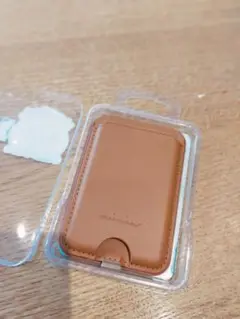 MagSafe対応カードケース ブラウン