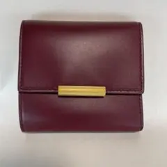 BOTTEGA 財布 レディース 折り財布 レッド
