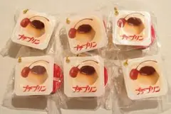 プチプリン　ミニチュアマスコット　キーホルダー6個セット