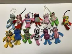 365日 バースデー テディベア レトロ マスコット なぬいぐるみ 13体