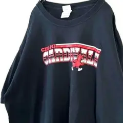 ギルダン CHI-HI CARDINALS Tシャツ XL ブラック 黒 古着
