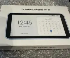 Galaxy５G Mobile Wi-Fi 32GB ホワイト SCR01