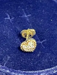ポンテヴェキオ K18 ダイヤ0.05ct ピアス(片耳用)