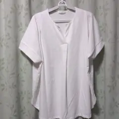 choco raffine ホワイト 半袖チュニック