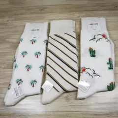コムサメン メンズ靴下 3足セット 抗菌防臭 COMME CA MEN ソックス