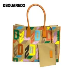 DSQUARED2 ★ ロゴ ハンドバッグ / イエロー Heart Bag