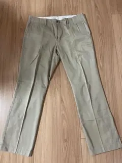無印良品　チノパン ベージュストレートフィット　サイズ88