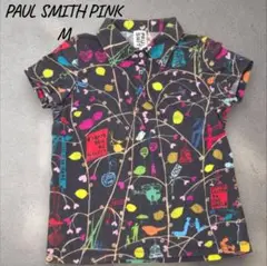 PAUL SMITH PINK 半袖ポロシャツ M