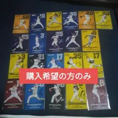 プロ野球チップス2025 第1弾　タイトルホルダーカード　コンプリートセット