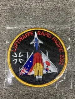航空自衛隊　ドイツ空軍　演習　ワッペン　パッチ Amazon.co.jp: 航空自衛隊 ドイツ空軍 2024年共同演習 PVCパッチ