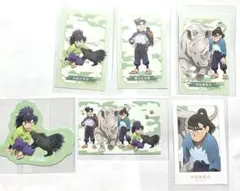 忍たま乱太郎 東武動物公園 イラストカード 七松小平太 中在家長次　潮江文次郎