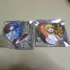 【匿名配送】【海物語】ワリン＆マリン　缶バッジ　セット