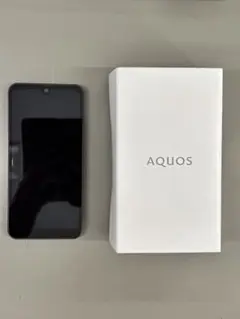 AQUOS wish ブラック 本体　充電ケーブル付きA103SH 未使用
