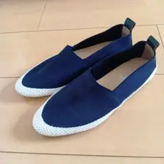 AGOSTO パンプス ネイビー23.5cm（M）日本製