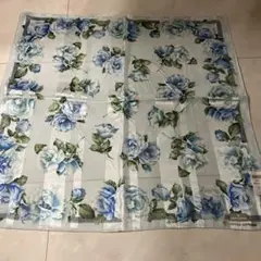 新品　mila schön 青いバラ スカーフ