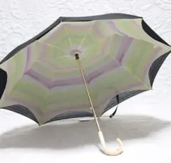 新品 ソシエレノ 木製リングハンドル ミント色 麻混 ドット柄 晴雨兼用パラソル 2025年最新】ソシエレノの人気アイテム - メルカリ