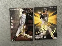 柳田悠岐 2013・２０２３STAR CARD 2枚セット