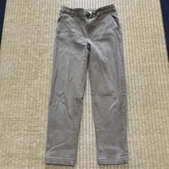 H&M ベージュ コットンパンツ