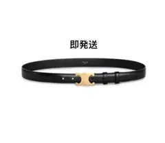 新品 セリーヌ CELINE ベルト 黒 75