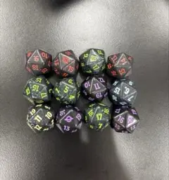 MTG サイコロ12個セット　※色ランダム