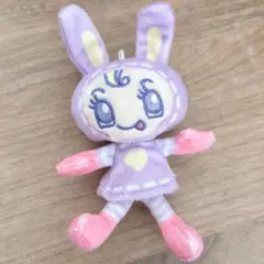 ナルミヤキャラクターズ マスコット べリエちゃん　ぬいぐるみ メゾピアノ 紫