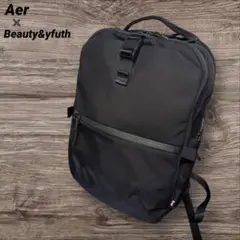Aer エアー BEAUTY&YOUTH ブラック ビジネスバックパック