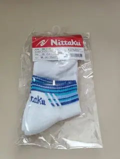 卓球ソックス　Nittaku　M（22〜25cm）ブルー　新品未開封
