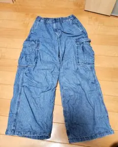 ゲリラセール❗ 早い者勝ち❗ ＧＵジーユー デニム カーゴパンツ